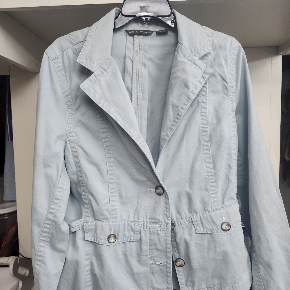 Eddie Bauer Soft Blue Women's Blazer